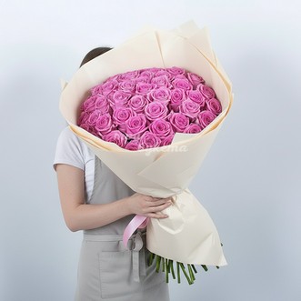 51 розовая роза